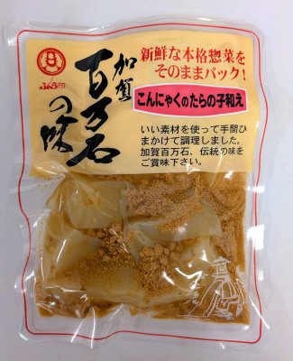こんにゃくのたらの子和え