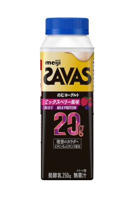 ザバスＭＩＬＫＰＲＯＴＥＩＮのむヨーグルト脂肪０ミックスベリー風味