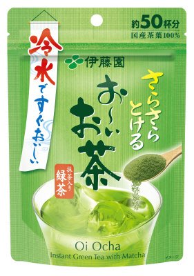 さらさらとける　お～いお茶抹茶入り緑茶４０ｇ