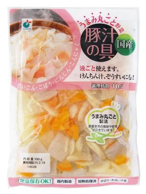うまみ丸ごと野菜 国産豚汁の具