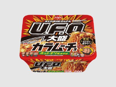 日清焼そばＵ．Ｆ．Ｏ．大盛　カラムーチョ　ホットチリ味焼そば