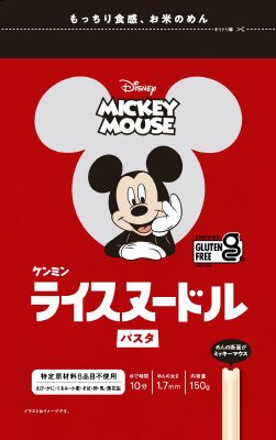ミッキーマウス　ライスヌードル　パスタ