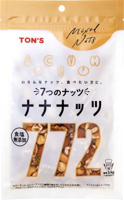 食塩無添加ナナナッツ　１６０ｇ
