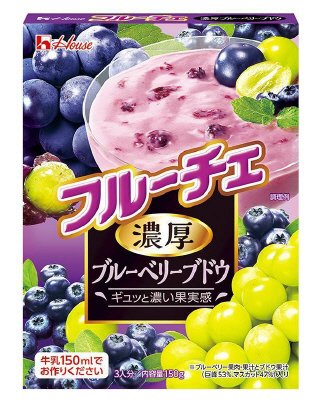 フルーチェ　濃厚ブルーベリーブドウ