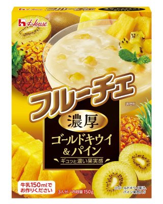 フルーチェ　濃厚ゴールドキウイ＆パイン