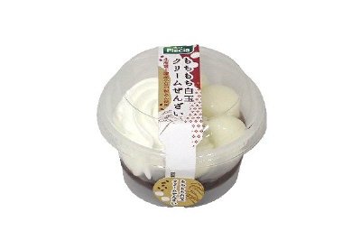 もちもち白玉クリームぜんざい