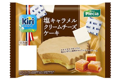 塩キャラメルクリームチーズケーキ