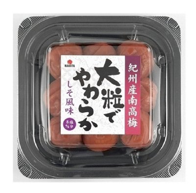 紀州産南高梅 大粒でやわらか しそ風味