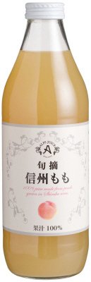 旬摘　信州もも　瓶