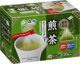 宇治抹茶入り煎茶ティーバッグ