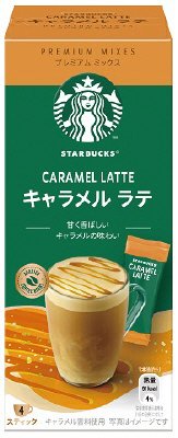 スターバックス　プレミアムミックス　キャラメル　ラテ４Ｐ