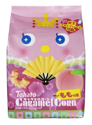 キャラメルコーン　もも味（ひなまつり）