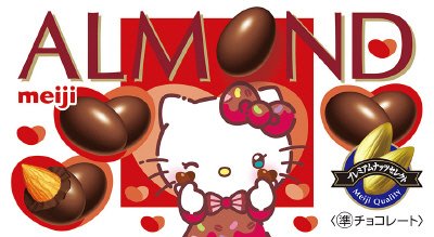 アーモンドチョコレート　サンリオキャラクターズ
