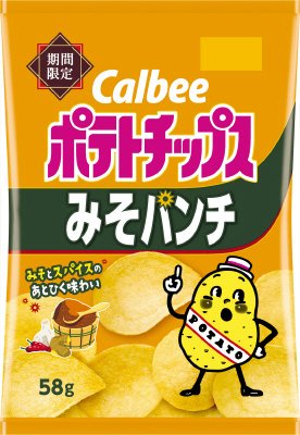 ポテトチップスみそパンチ