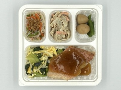 【塩分＆カロリーケア】D-2  赤魚の生姜煮