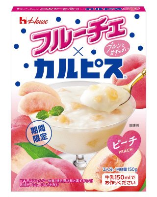 フルーチェ×カルピス　ピーチ