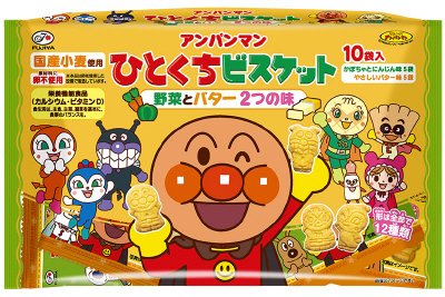 アンパンマンひとくちビスケット１０Ｐ