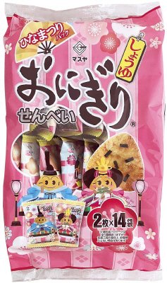 おにぎりせんべいひなまつりパック