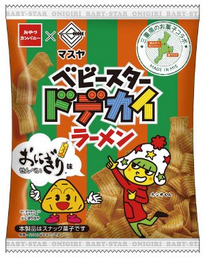 ベビースタードデカイラーメンおにぎりせんべい味