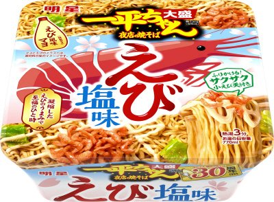 一平ちゃん夜店の焼そば大盛　えび塩味　ケース