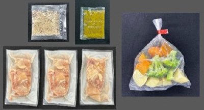 ごろごろ野菜とチキンのマスタードソテー