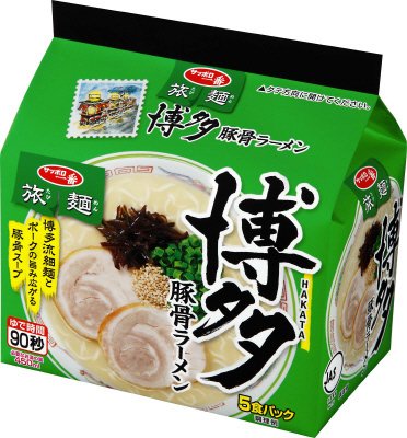 サッポロ一番　旅麺　博多　豚骨ラーメン　５食パック
