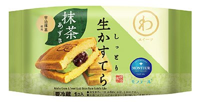 しっとり生かすてら・抹茶あずき