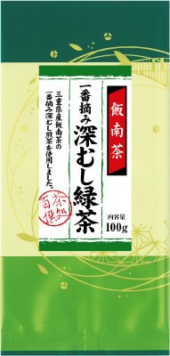 茶処百撰飯南茶一番摘み深むし緑茶
