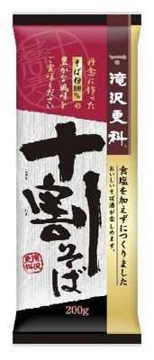 滝沢更科　十割そば　２００ｇ