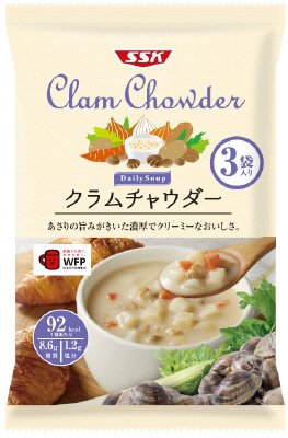 ＤａｉｌｙＳｏｕｐクラムチャウダー３袋入り
