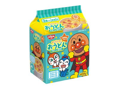 アンパンマンおうどん　やさしいおだし　３食パック