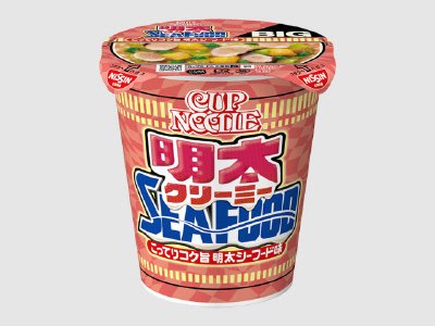 カップヌードル　明太クリーミーシーフード　ビッグ