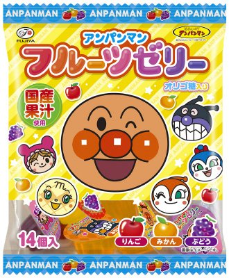 アンパンマンフルーツゼリー