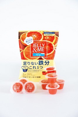 ＪＥＬＬＹ＆МＥ　鉄分ブラッドオレンジゼリー