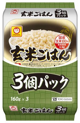 玄米ごはん　３個パック