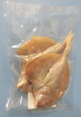 生からつくった連子鯛開き干し