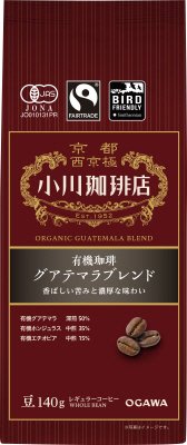 小川珈琲店 有機珈琲 グアテマラブレンド 豆