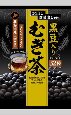 北海道産黒豆入りむぎ茶ティーバッグ