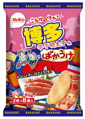 ２５ご当地ばかうけ　辛子明太子味