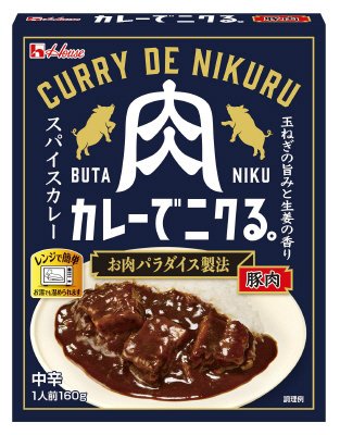 カレーでニクる。　豚肉