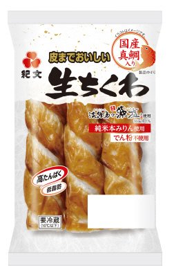 国産真鯛入り皮までおいしい生ちくわ３本(西日本)