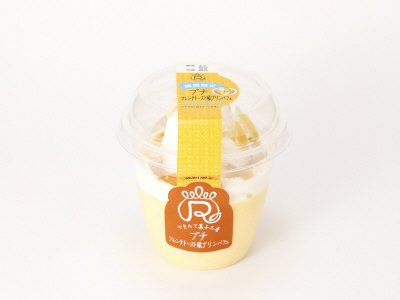 プチ フレンチトースト風プリンパフェ