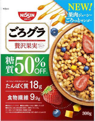 ごろグラ糖質５０％オフ　贅沢果実