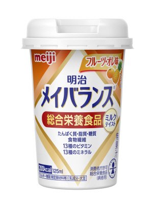 明治メイバランスМｉｎｉカップ　フルーツ・オレ味