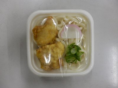 鶏天うどん