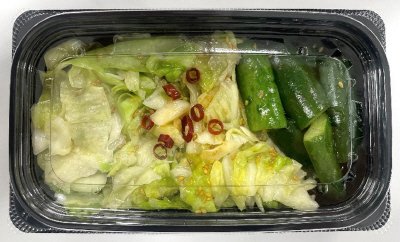 春採れキャベツのうま塩サラダ