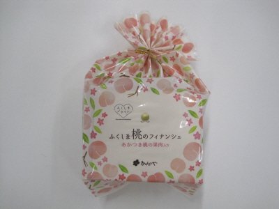 ふくしま桃のフィナンシェ4個袋入