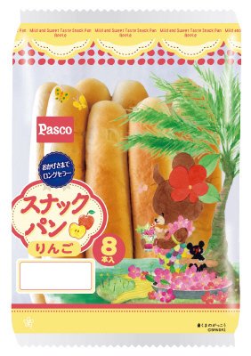 スナックパンりんご８本入