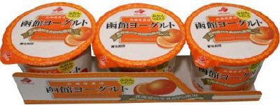 函館ヨーグルト　みかんつぶ入り