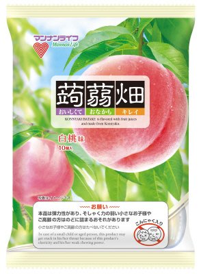 蒟蒻畑白桃味